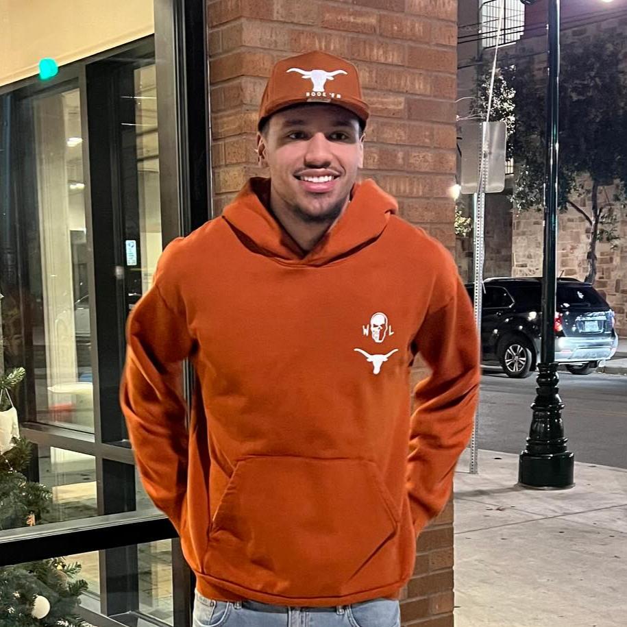 Texas Hook 'Em, Burnt Orange - Bill Hat