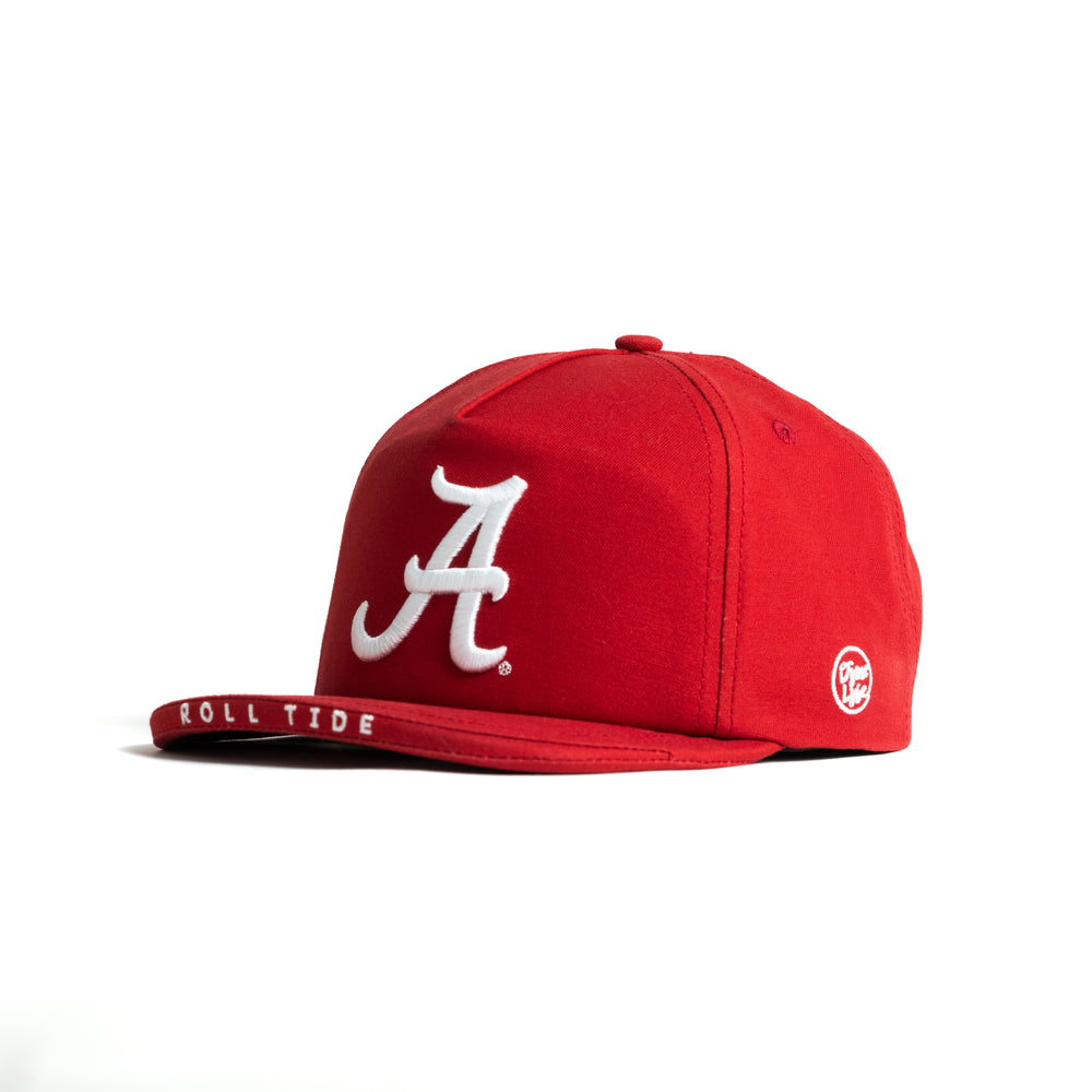 Alabama Roll Tide, Crimson Red - Bill Hat