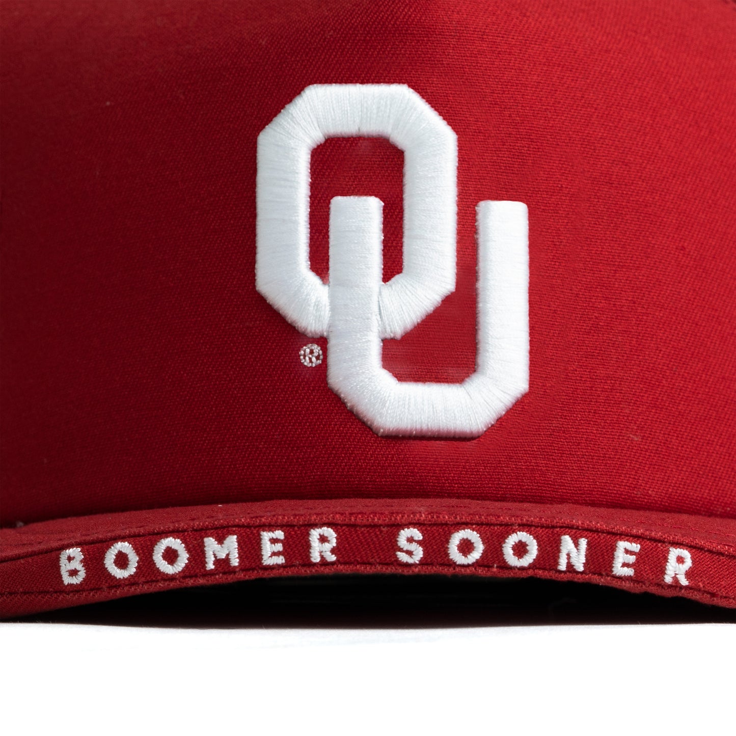 Oklahoma Sooners, Crimson and Cream - Bill Hat