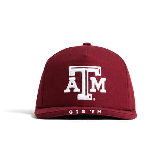 Texas A&M Aggies, Maroon - Bill Hat