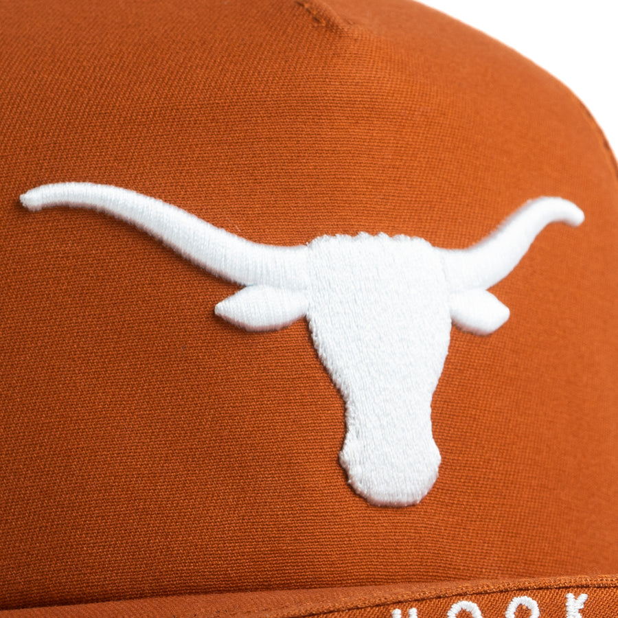 Texas Hook 'Em, Burnt Orange - Bill Hat